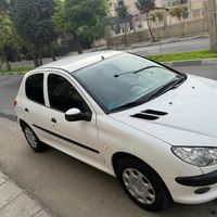 پژو 206 تیپ ۶ اتوماتیک سفید مدل آخر۱۳۹۰ درحد|خودرو سواری و وانت|تهران, تهران‌سر|دیوار