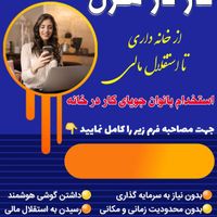 کار در منزل به صورت انلاین فقط برای بانوان|استخدام بازاریابی و فروش|تهران, میرداماد|دیوار