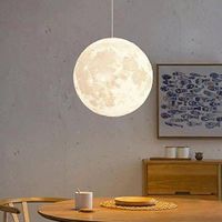 لوستر کره ماه مدرن 3d|چراغ خواب و آباژور|تهران, دروازه شمیران|دیوار