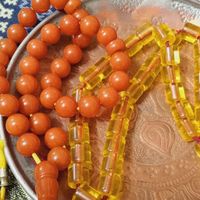 ۲ تا تسبیح کهربا با عطرو بو بالا کلکسیونی|کلکسیون اشیاء عتیقه|تهران, آبشار|دیوار