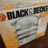 بخارپز سه طبقه بلک اند دکر BLACK & DECKER HS4000|اجاق گاز و لوازم برقی پخت‌وپز|تهران, اکباتان|دیوار