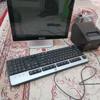کامپیوتر بایامکس با کیبورد و پرینتر|رایانه رومیزی|تهران, خانی‌آباد نو|دیوار