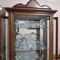 بوفه ویترین چوب راش در حدنو تمام آینه|بوفه، ویترین، کنسول|تهران, تهران‌نو|دیوار