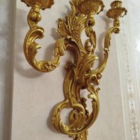 دیوارکوب روکوکو.برنز|لوستر و چراغ آویز|تهران, تهرانپارس غربی|دیوار