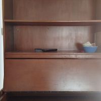 قفسه کتاب بالای دراور|کتابخانه، شلف، قفسه‌های دیواری|تهران, امام حسین(ع)|دیوار