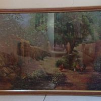 تابلو پازل کوچه باغ|تابلو، نقاشی، عکس|تهران, امیریه|دیوار