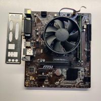 مادربرد اداری و نیمه صنعتی با پردازنده و فن MSI|قطعات و لوازم جانبی رایانه|شیراز, زرگری|دیوار