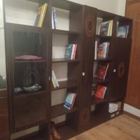 کتابخانه دوطرفه|کتابخانه، شلف، قفسه‌های دیواری|تهران, سعادت‌آباد|دیوار