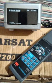 پوزیشنر 'STARSAT EZ-2200' اصل + ریموت و جعبه