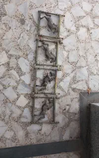 گارد برنزی شومینه