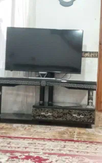 زیر تلویزیون شیشه ای ،