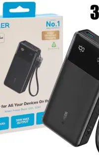 پاوربانک 20 هزار انکر Anker مدل A1384 فست شارژ اصل