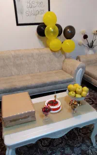 میز عسلی تکی بزرگش