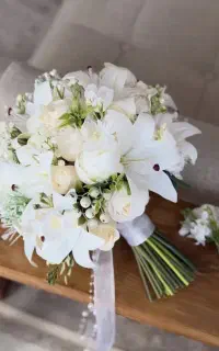 دسته گل عروس مصنوعی