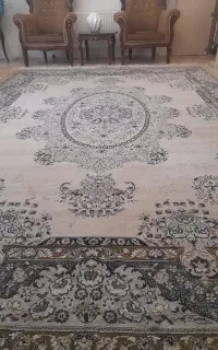 فرش ماشینی ۵۰۰ شانه ۱۲متری نخشین ۲تخته