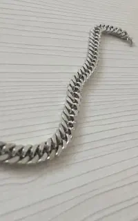 زنجیر طرح نقره مردانه