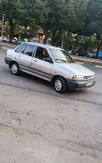 پراید۸۶دوگانه کارخانه نقره ای