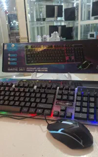 ست موس و کیبورد گیمینگ RGB
