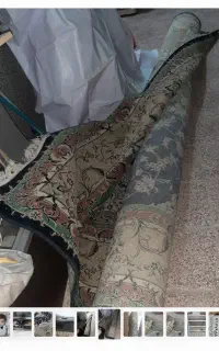 دوتخته فرش بافت عالی قدیمی