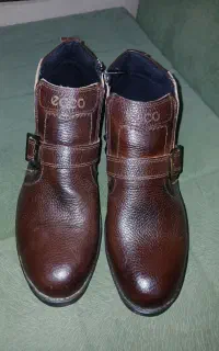کفش‌نیم‌بوت‌چرم‌‌‌مارکecco‌(نوی‌نو)