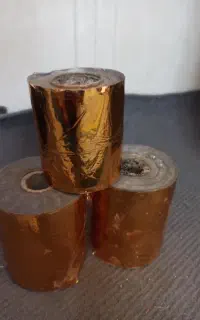 سه تا رول طلا کوب