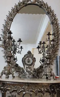 آینه و شمعدان