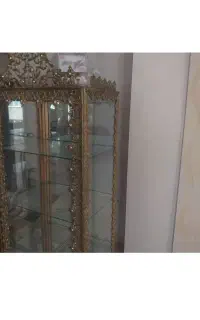 بوفه برنجی و میز تلفن برنجی