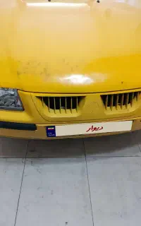 سمند تاکسی فولادشهر مدل ۸۸دوگانه فابریک معاوضه