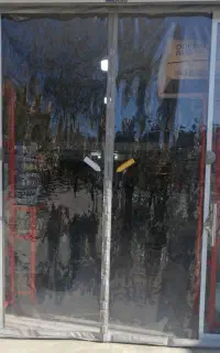 پرده پلاستیکی تمام اهن ربا