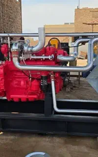 ژنراتور اسکانیا پایه گازسوز ۵ سیلندر 150 KVA