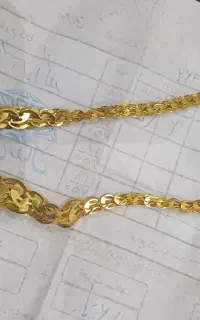 گردنبند طلا درحد نو بدون کارمزد مناسب سرمایه گذاری