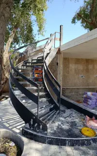 ساخت پله گرد کار ماست