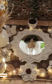 آموزش مکرومه بافی مدرن