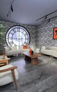 مبلمان  راحتی  مدل تکیه دار ///