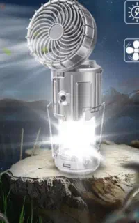 چراغ کمپینگ خورشیدی چند کاره