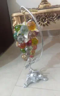 گلدان مدل شمعدانی شیشه ای