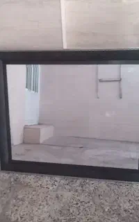 آینه قاب چوب بزرگ