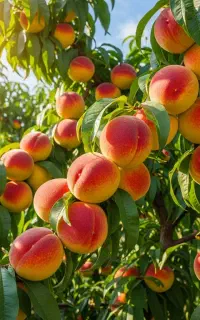 فروش نهال هلو زعفرانی، نهال سالم و باکیفیت