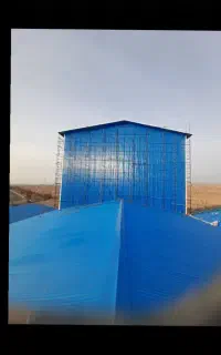 اجرای شیروانی و  ساندویچ پانل