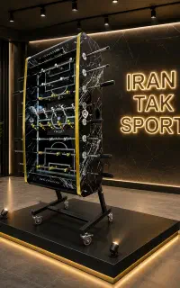 میلگرد توپربلبرینگی فوتبال دستی فوتبالدستی ایرهاکی