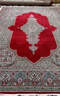۲تخته فرش ماشینی کویر یزد ۱۲متری در حد نو