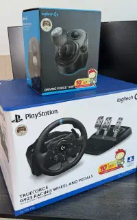 فرمان لاجیتک G923 و دنده لاجیتک Shifter