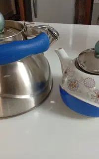 قوری چینی وکتری استیل