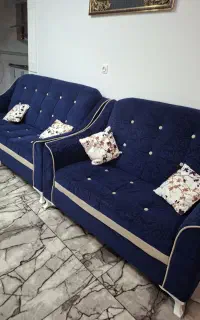 مبل سرمه ای ۶نفره