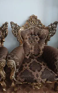 مبل سلطنتی تمام چوب