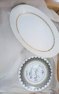چینی زرین طرح صدف 102پارچه
