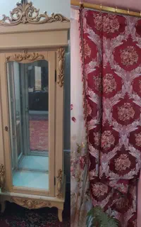 مینی بوفه و کنار پرده