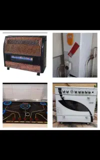 نصب و تعمیر انواع کولر اجاق گاز   ابگرمکن