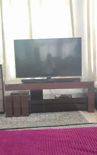 میز tvام دی اف وشیشه