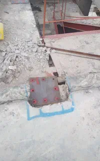 کاشت میله گرد،نصب گیره،ناودانی،والپست